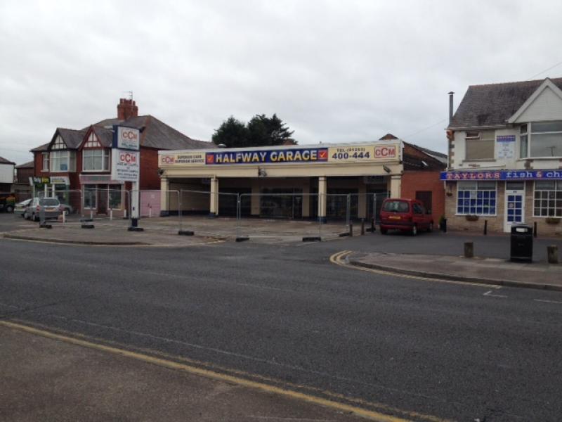 Commercial Property To Rent Halfway Garage St Annes Road